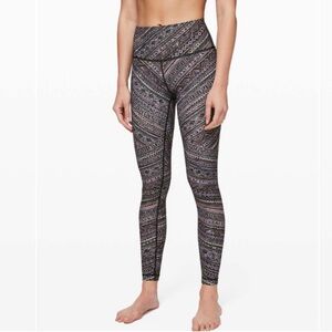 Lululemon Wunder Under High-Rise Tight *Engineered Full-On Luxtreme 28" size 6